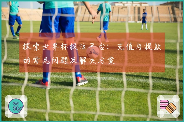 探索世界杯投注平台：充值与提款的常见问题及解决方案